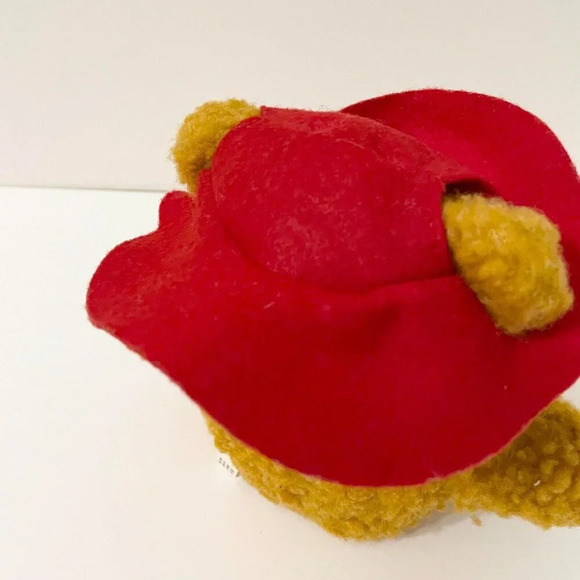 Vtg 1988 Christmas Muppet Baby Fozzie Bear Plush Xmas Holiday 7 Inch  Tall Toy - Picture 16 of 16